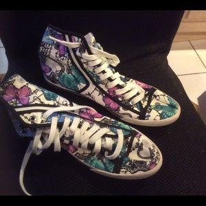 Coach Butterfly HiTop Sneaker Size 9